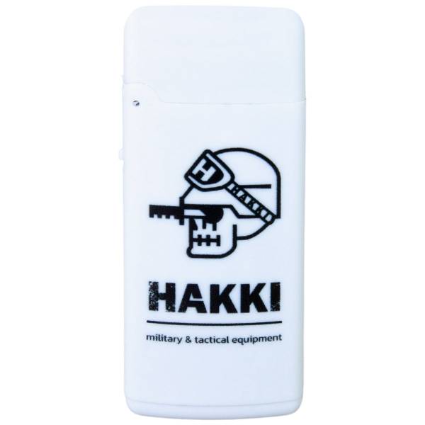 Зажигалка HAKKI газовая белая (4403180) - HAKKI