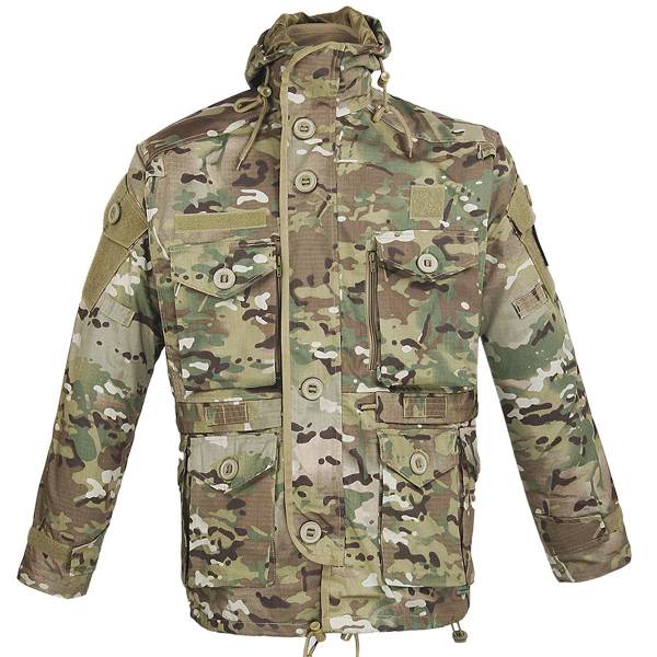 Куртка GARSING ( ГАРСИНГ ) Smoke ( ГРУ ) со съемной флисовой подкладкой GSG-10 CAMO-MULTI (1105058) - HAKKI