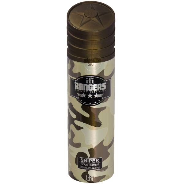 Дезодорант ( спрей ) IFI ( ИФИ ) RANGERS для мужчин SNIPER 200 мл (3515002) - HAKKI