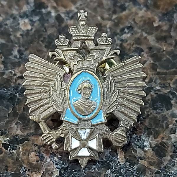 Знак фрачный СВУ ( Суворовское военное училище ) / Герб ( Орел ) РФ (2302137) - HAKKI