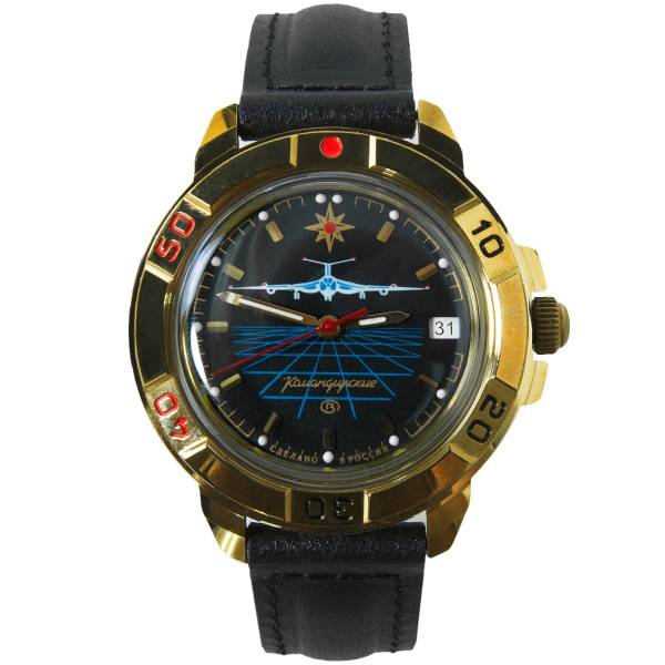 Часы наручные Восток ( Vostok ) Командирские с символикой ВВС России 439499 (4105126) - HAKKI