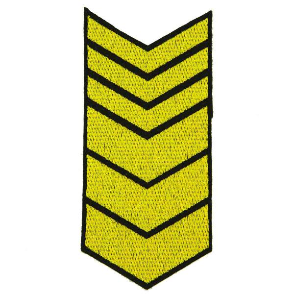 Знак - годичка ( нашивка шеврон ) нарукавный за выслугу лет ( по годам службы ) 18 лет вышитый (2508043) - HAKKI