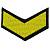 Знак - годичка ( нашивка шеврон ) нарукавный за выслугу лет ( по годам службы ) 5 лет вышитый на липучке (2508005) - HAKKI