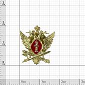 Знак фрачный ФСИН РОССИИ 19х20 мм на пимсе золотистый (2302996) - ВОЕНТОРГ ТЫЛОВИК
