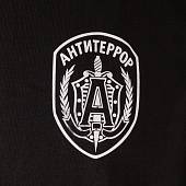Футболка с символикой Антитеррор черная (1208056) - ВОЕНТОРГ ТЫЛОВИК
