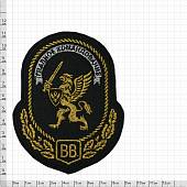 Нашивка ( шеврон ) на рукав Главное командование ВВ 11х9 вышитая черная (2503720) - ВОЕНТОРГ ТЫЛОВИК