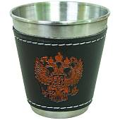 Набор подарочный c символикой Герб ( орел ) России / Моему Генералу ( фляга 16 OZ-500 мл + стопки 4х80 мл + лейка ) (4801878) - ВОЕНТОРГ ТЫЛОВИК