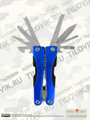 Инструмент многофункциональный ( Multi Tool )  9 инструментов синий 12 (3304062) - HAKKI.RU