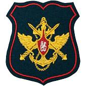 Нашивка ( шеврон ) на рукав МО России ( морская волна красный кант ) (2503969) - ВОЕНТОРГ ТЫЛОВИК
