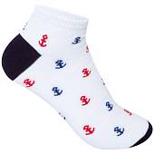 Носки SANTA SOCKS женские укороченные Якорь белые (1216081) - ВОЕНТОРГ ТЫЛОВИК