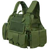 Жилет разгрузочный ( разгрузка ) TAC CIRAS с системой MOLLE ( МОЛЛЕ ) оливковый (3212088) - ВОЕНТОРГ ТЫЛОВИК