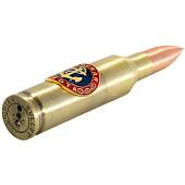 Зажигалка патрон с символикой Морская пехота 140 мм газовая золотистая (4403187) - ВОЕНТОРГ ТЫЛОВИК