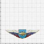 Знак должностной Командира отдельного батальона ВКС закрутка (2309040) - ВОЕНТОРГ ТЫЛОВИК