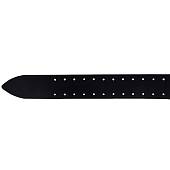 Ремень для военнослужащих с двухшпеньковой латунной пряжкой ( бляхой ) кожаный уставной черный (1606788) - ВОЕНТОРГ ТЫЛОВИК