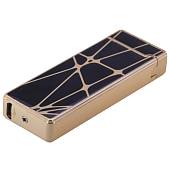 Зажигалка Lighter электронная с зарядкой от USB черно-золотистая (4403311) - ВОЕНТОРГ ТЫЛОВИК