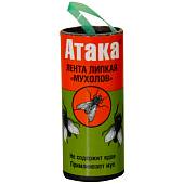 Средство защиты АТАКА инсектицидное лента липкая от мух 4 шт (3313992) - ВОЕНТОРГ ТЫЛОВИК