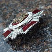 Знак нагрудный ( крест ) ФСВНГ ( Росгвардия ) РФ / За отличие в службе 2 степени ( 15 лет службе ) закрутка (2301328) - ВОЕНТОРГ ТЫЛОВИК