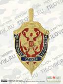 Знак нагрудный ФСБ (2301118) - ВОЕНТОРГ ТЫЛОВИК