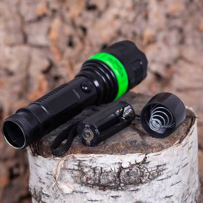 Фонарь LED карманный светодиодный zoom черный (3311997) - HAKKI.RU