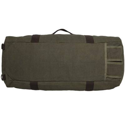 Сумка - рюкзак брезентовая 60х27х25 40 л оливковая (3310064) - HAKKI.RU