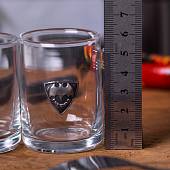 Набор подарочный стопки ( рюмки ) с символикой Спецназ ( Военная разведка ) 3х50 мл (4620071) - ВОЕНТОРГ ТЫЛОВИК