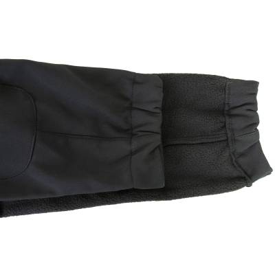 Куртка TAC SoftShell тактическая демисезонная ветровлагозащитная мембрана черная (1105011) - HAKKI.RU