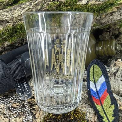 Стакан граненый с символикой Росгвардия России (4609129) - HAKKI.RU