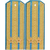 Погоны ВДВ / ВКС парадные на китель Подполковник трапеция р/в галун (2203021) - ВОЕНТОРГ ТЫЛОВИК