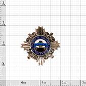 Знак фрачный За отличие в службе ГИБДД 2 степени серебристый (2302050) - ВОЕНТОРГ ТЫЛОВИК