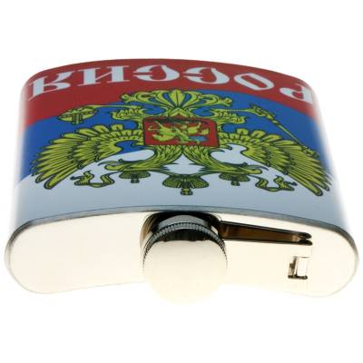 Фляга подарочная символикой Россия Вперед! (3407090) - HAKKI.RU