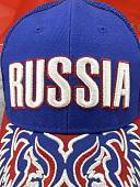 Бейсболка RUSSIA вышитая синяя (1401946) - ВОЕНТОРГ ТЫЛОВИК