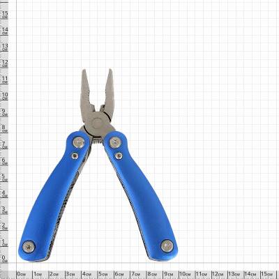 Инструмент многофункциональный ( Multi Tool ) 9 предметов синий (3304033) - HAKKI.RU