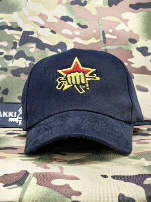 Бейсболка РОСГВАРДИЯ СПЕЦНАЗ - БОЕВАЯ ЕДИНИЦА черная (1401224) - HAKKI.RU