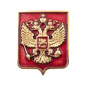Знак фрачный Герб ( орел ) РФ 15х18 мм на пимсе (2302005) - ВОЕНТОРГ ТЫЛОВИК