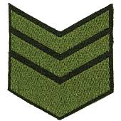 Знак - годичка ( нашивка шеврон ) нарукавный за выслугу лет ( по годам службы ) 7 лет полевой вышитый (2508082) - ВОЕНТОРГ ТЫЛОВИК