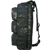 Рюкзак TAC тактический однолямочный камуфлированный 15х53х23 20 л camo-multi черный (3306958) - ВОЕНТОРГ ТЫЛОВИК