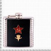 Фляга подарочная с символикой ВДВ 6 OZ - 180 мл (3407027) - ВОЕНТОРГ ТЫЛОВИК