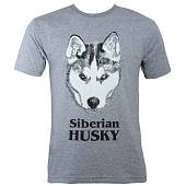 Футболка Siberian HUSKY серая (1208142) - ВОЕНТОРГ ТЫЛОВИК