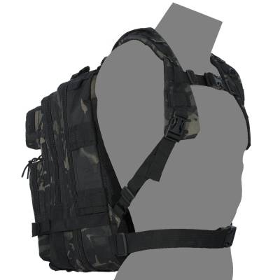 Рюкзак TAC штурмовой 30х45х23 30 л камуфлированный черный (3306968) - HAKKI.RU