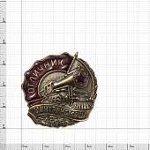 Знак нагрудный Отличник МИНТРАНСМАША СССР закрутка (2305077) - ВОЕНТОРГ ТЫЛОВИК