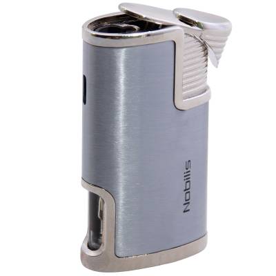 Зажигалка подарочная Lighter Nobilis газовая серебристая (4403953) - HAKKI.RU