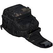 Сумка-органайзер TAC через плечо тактическая MOLLE камуфлированная camo-multi черная (3310963) - ВОЕНТОРГ ТЫЛОВИК