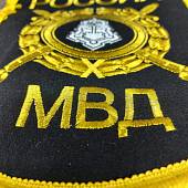 Вымпел с символикой ВОХР МВД вышитый большой 25х32 черный (4504040) - ВОЕНТОРГ ТЫЛОВИК