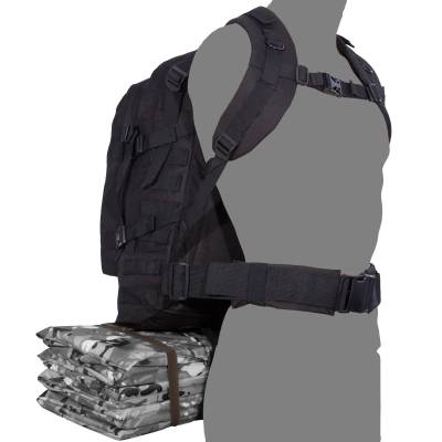 Рюкзак TAC тактический 32х50х28 45 л черный (3306963) - HAKKI.RU