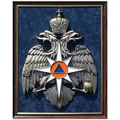 Плакетка ( панно ) Герб МЧС России 450х560 (4406220) - ВОЕНТОРГ ТЫЛОВИК