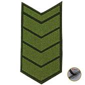 Знак - годичка ( нашивка шеврон ) нарукавный за выслугу лет ( по годам службы ) 21 год полевой вышитый на липучке (2508071) - ВОЕНТОРГ ТЫЛОВИК