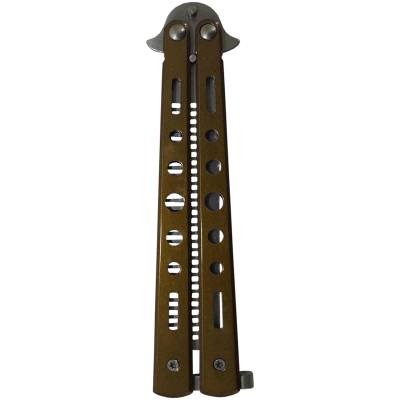 Расческа - бабочка Benchmade складная золотистая (3508999) - HAKKI.RU