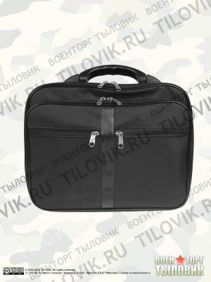 Кейс ( портфель ) Premium мужской Р024 В 37х30х8 черный (3310096) - HAKKI.RU