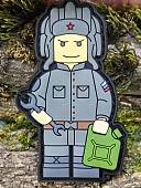 Нашивка ( шеврон патч patch ) тактическая BRICK OPERATOR ТАНКИСТ 3D PVC на липучке 5х8 (2504427) - ВОЕНТОРГ ТЫЛОВИК