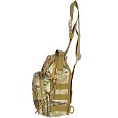 Сумка-органайзер TAC через плечо тактическая MOLLE камуфлированная camo-multi (3310993) - ВОЕНТОРГ ТЫЛОВИК